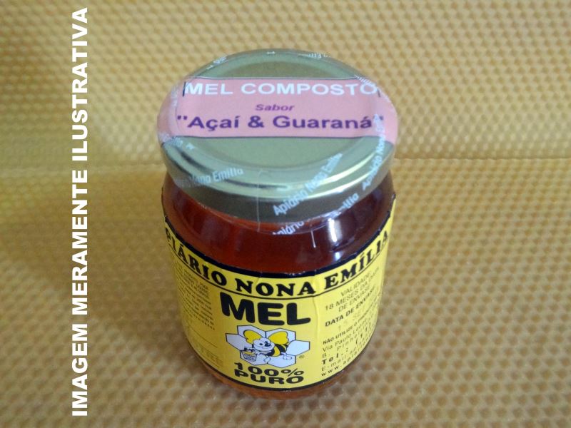 Mel Composto de Açaí & Guaraná - 340g 